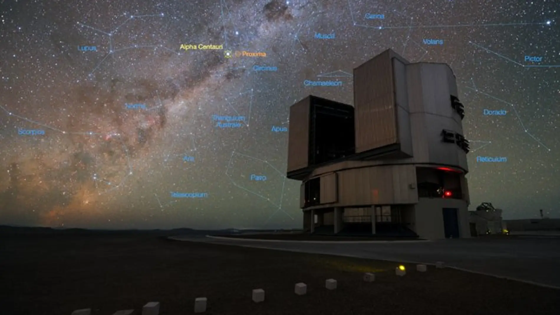 El telescopio VLT, del ESO