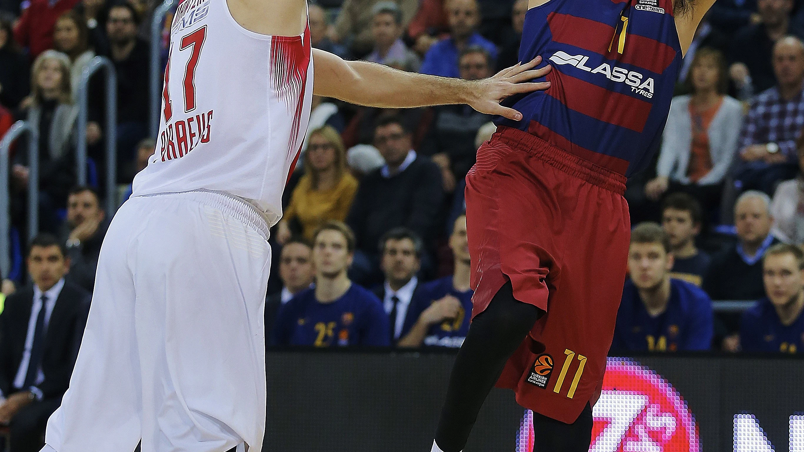 Juan Carlos Navarro ante el Olympiacos