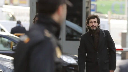 Oleguer Pujol antes de llegar a la Audiencia Nacional Oleguer Pujol antes de llegar a la Audiencia Nacional