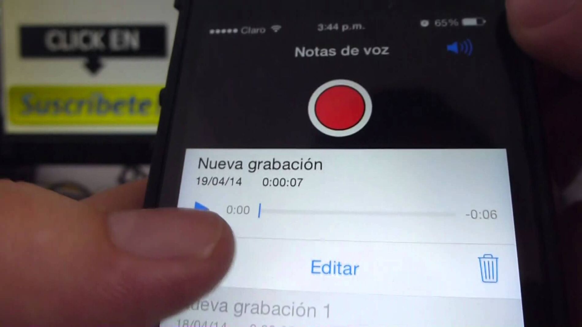 Como escuchar mensajes 2024 de voz en iphone