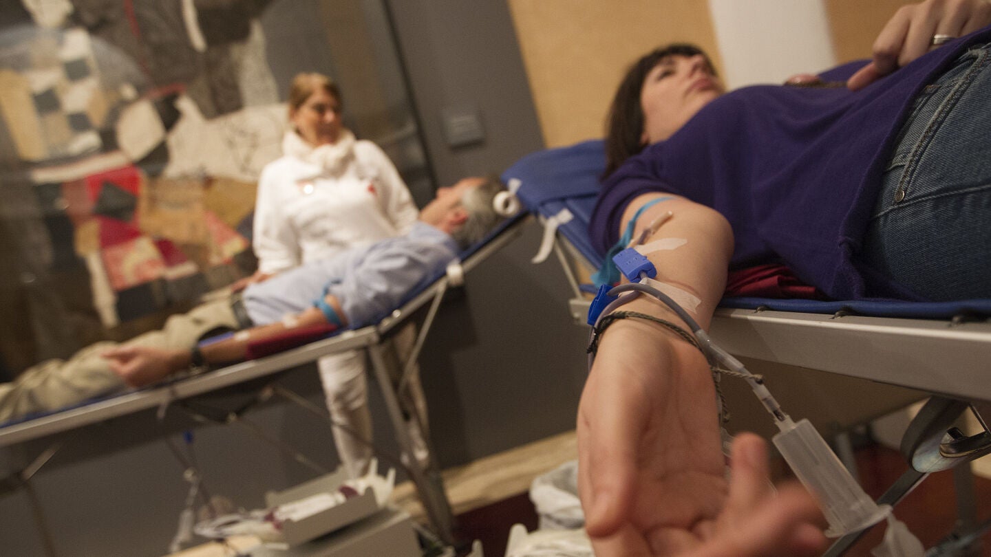 Vacuna contra la gripe en un hospital