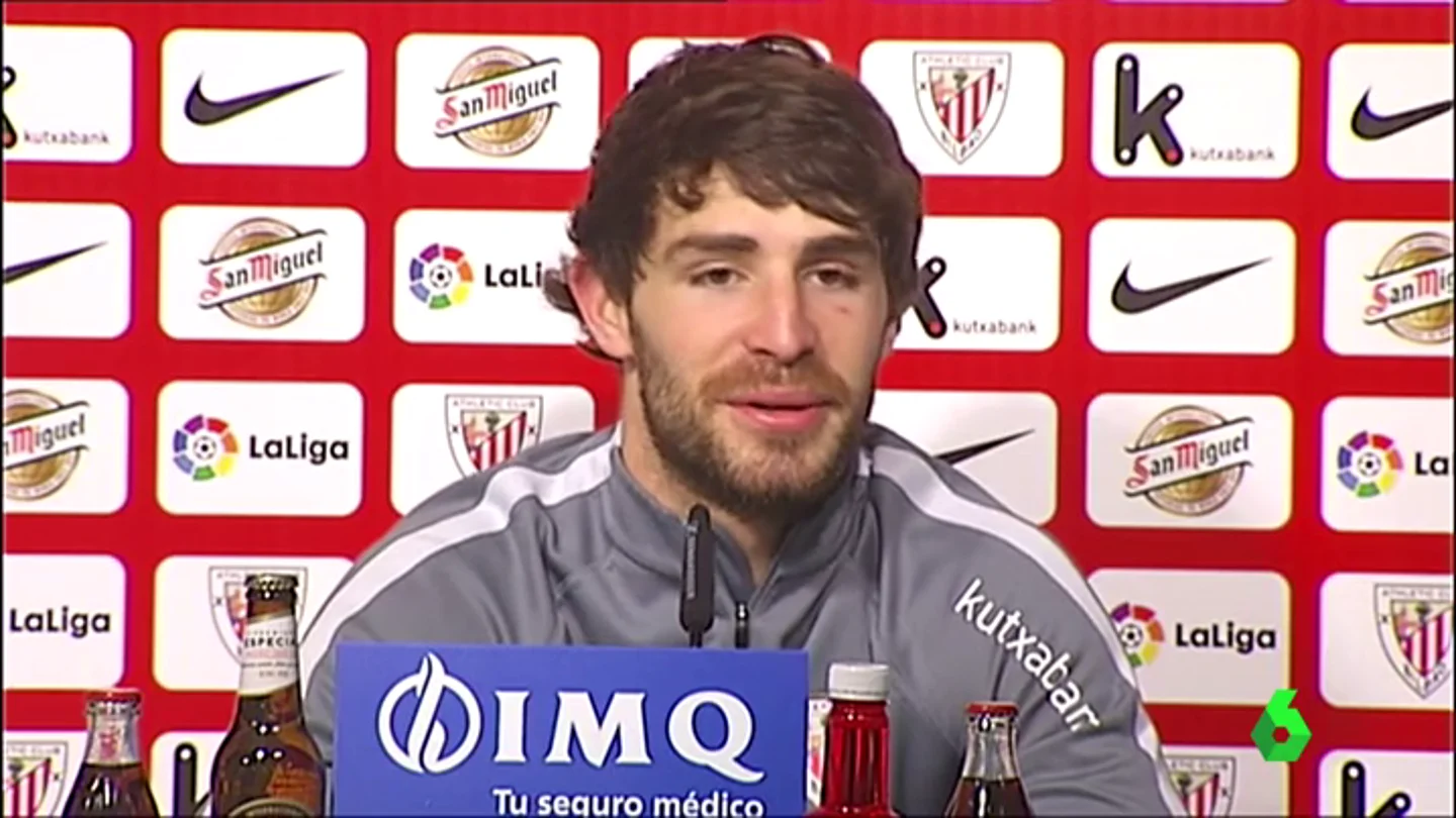 Frame 37.570364 de: Yeray Álvarez recibe el alta médica y podría volver contra el Atlético de Madrid: "No tengo miedo" Frame 37.570364 de: Yeray Álvarez recibe el alta médica y podría volver contra el Atlético de Madrid: "No tengo miedo"