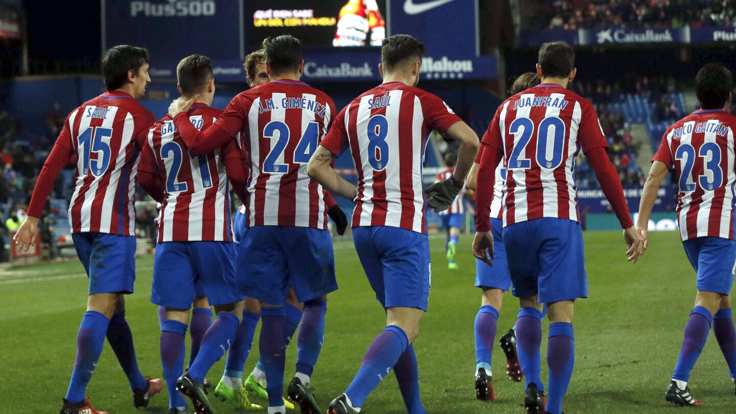 Los jugadores del Atl&eacute;tico sentencian al Eibar