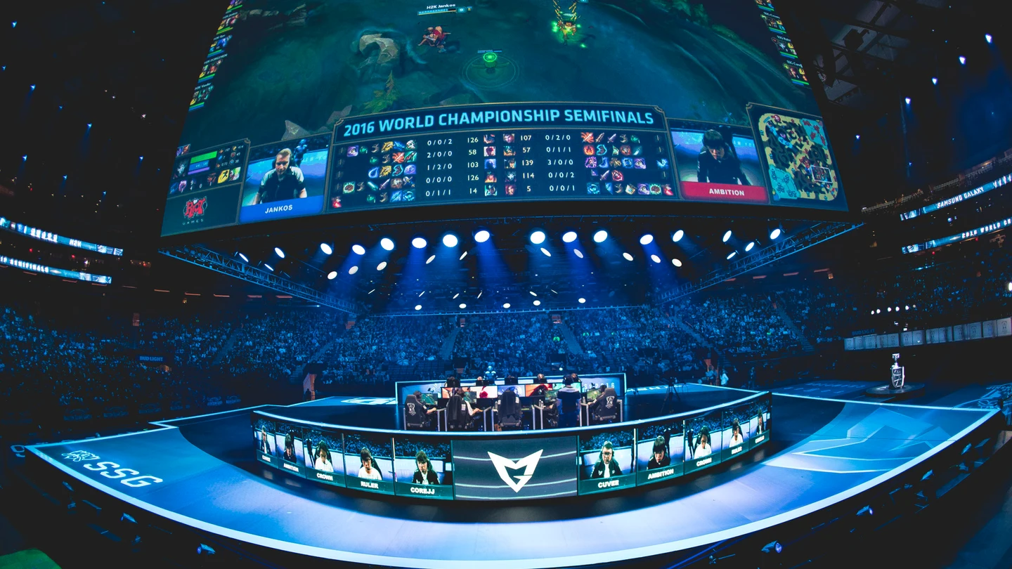 Momento de una competición de 'League of Legends', uno de los juegos más populares de los eSports Momento de una competición de 'League of Legends', uno de los juegos más populares de los eSports