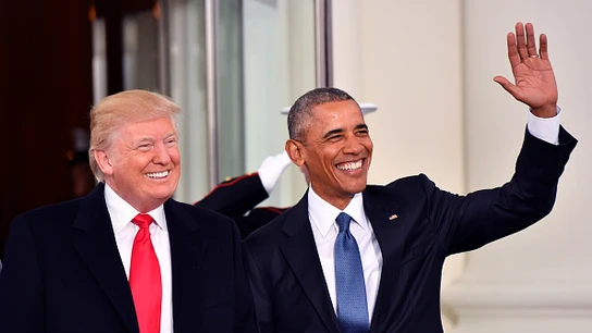Donald Trump y Barack Obama Donald Trump y Barack Obama