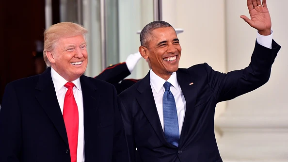 Donald Trump y Barack Obama