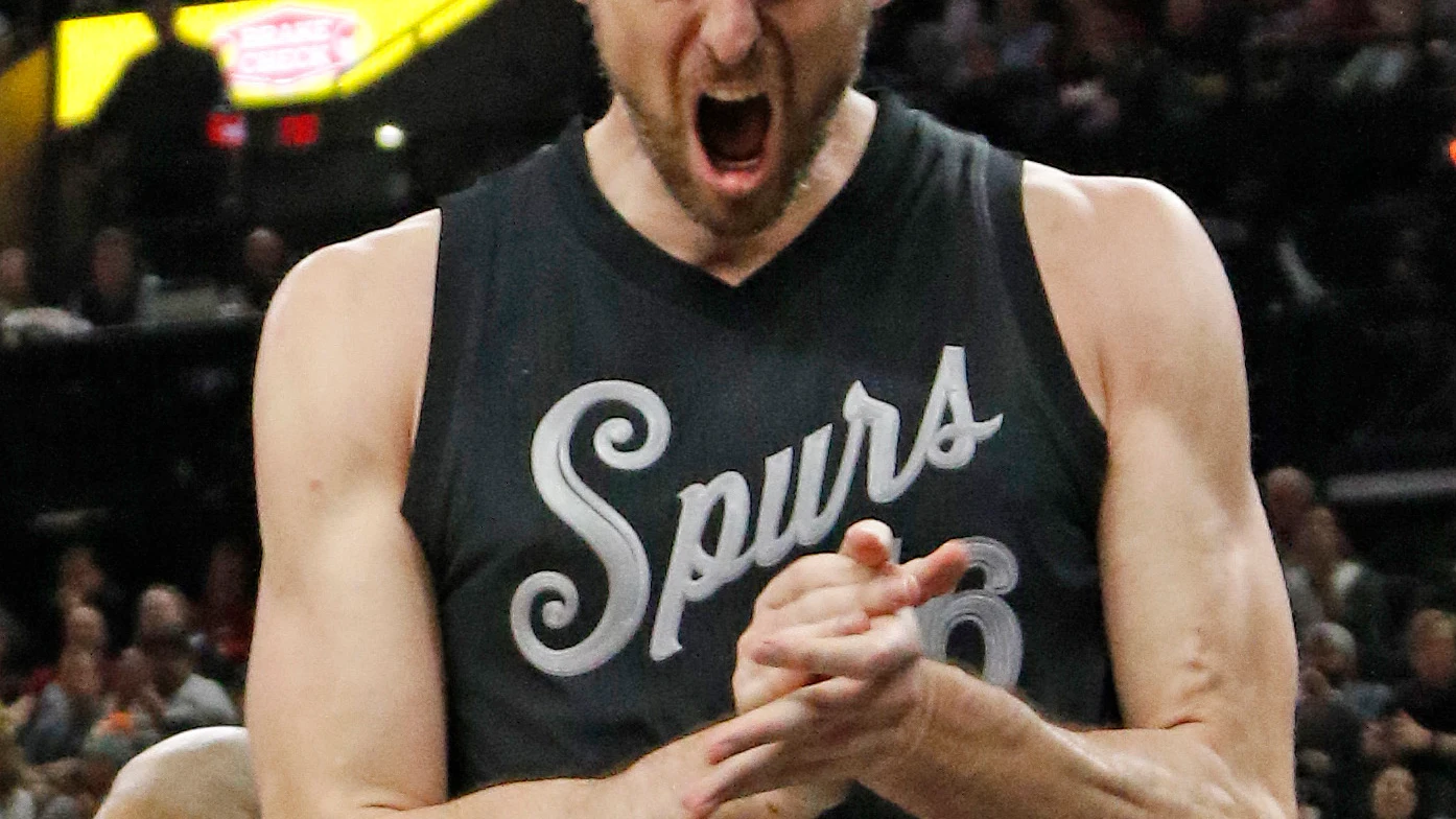 Pau Gasol, durante el partido de Navidad contra los Bulls