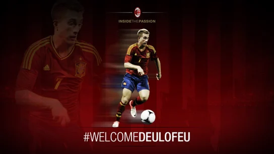 El Milan da la bienvenida a Deulofeu El Milan da la bienvenida a Deulofeu