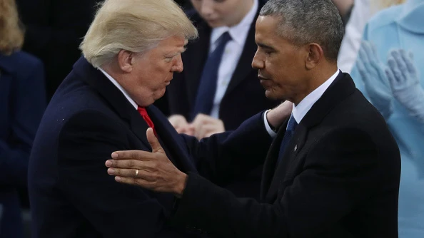 Donald Trump y Barack Obama