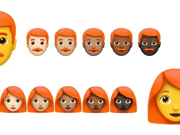 Emojis pelirrojos Emojis pelirrojos