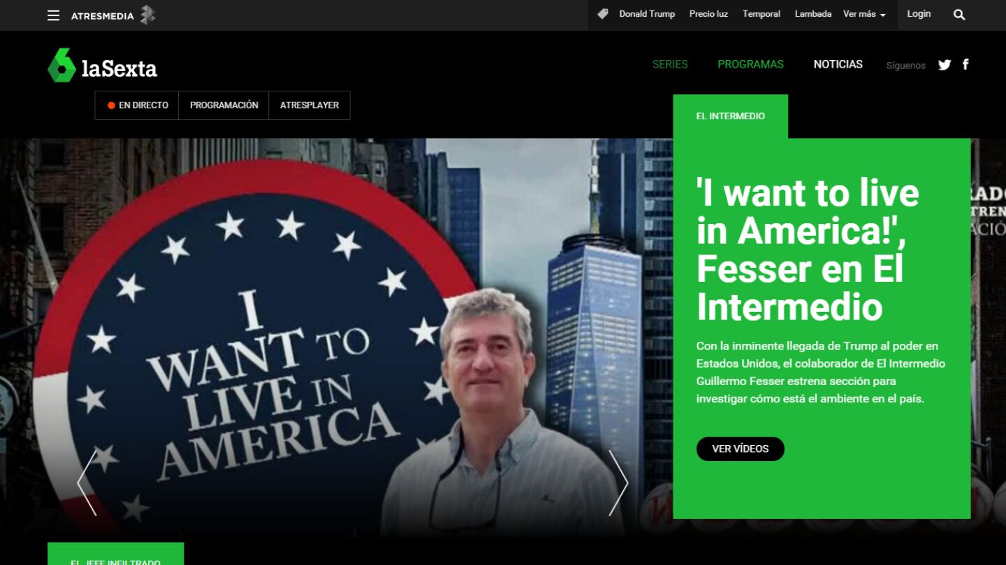 P&aacute;gina principal de laSexta.com