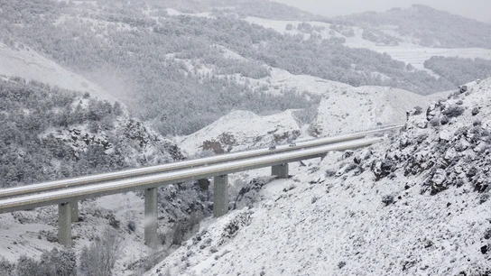 La A3 cubierta de Nieve La A3 cubierta de Nieve