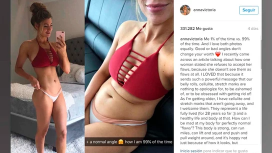 Anna Victoria desvela lo que se esconde tras un buen ángulo de cámara Anna Victoria desvela lo que se esconde tras un buen ángulo de cámara