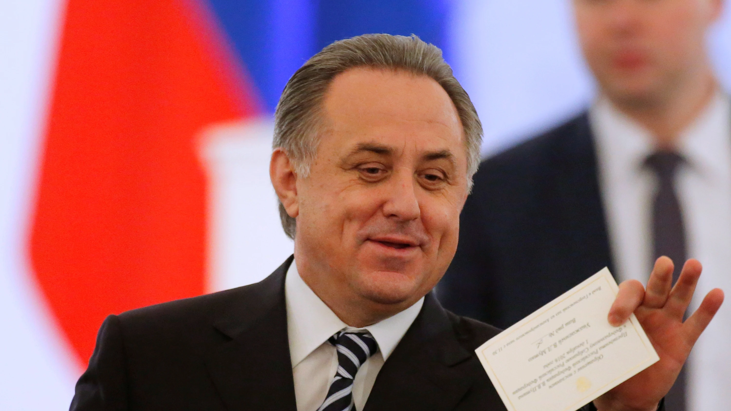 Vitaly Mutko, durante un acto Vitaly Mutko, durante un acto
