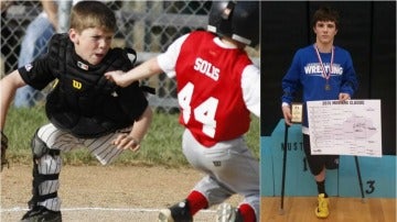 Adam Bender, el joven que lleva desde los ocho años jugando al béisbol con una pierna