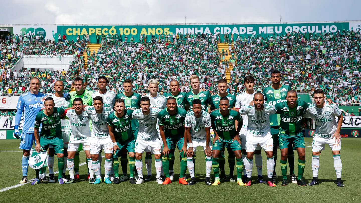 La nueva plantilla del Chapecoense La nueva plantilla del Chapecoense