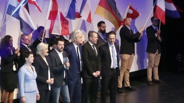 Reunión de los líderes de los principales partidos de la ultraderecha europea