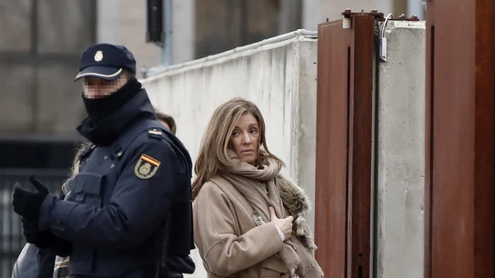 Rosalia Iglesias, esposa de Luis Bárcenas, a su llegada a la Audiencia Rosalia Iglesias, esposa de Luis Bárcenas, a su llegada a la Audiencia