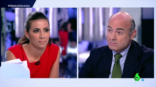 Frame 63.56658 de: Luis de Guindos: "Si no hubiéramos metido un duro en el sistema financiero, la factura la habrían pagado los depositantes" Frame 63.56658 de: Luis de Guindos: "Si no hubiéramos metido un duro en el sistema financiero, la factura la habrían pagado los depositantes"