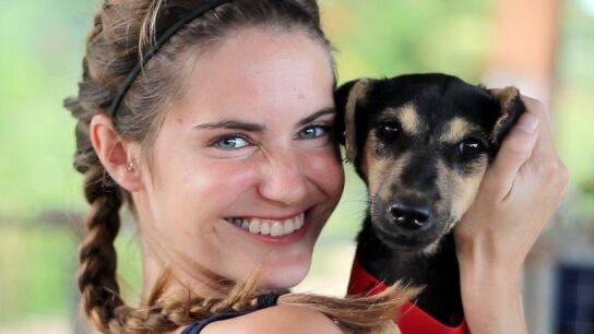 Una veterinaria deja su vida en Reino Unido para rescatar perros callejeros en Sri Lanka