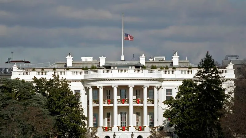 Vista de la Casa Blanca