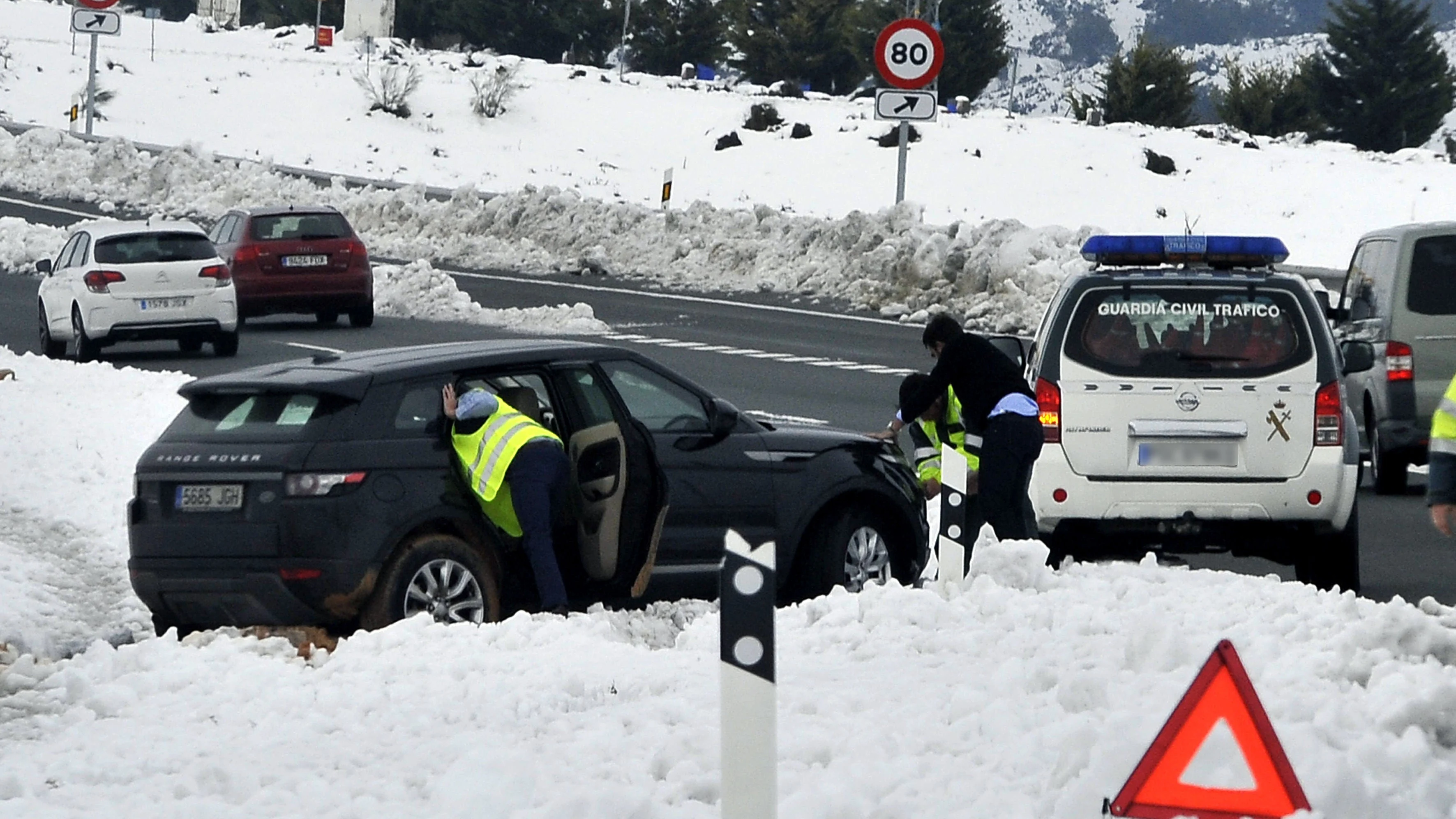 Carreteras cortadas en Requena