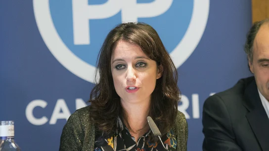 La vicesecretaria de Estudios y Programas del PP, Andrea Levy, durante la presentación hoy en Santander La vicesecretaria de Estudios y Programas del PP, Andrea Levy, durante la presentación hoy en Santander