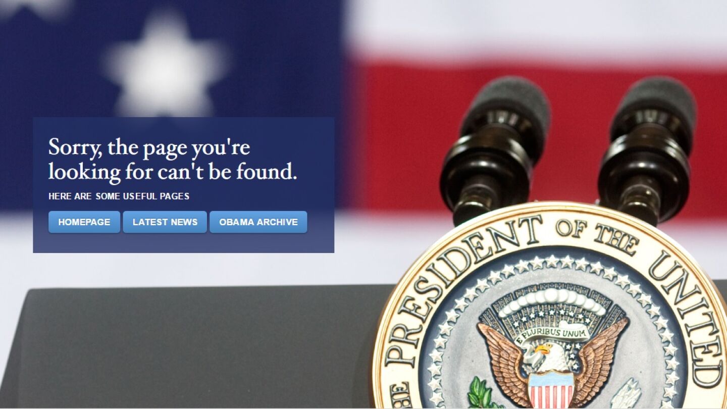 La Casa Blanca ya no tiene p&aacute;gina web en espa&ntilde;ol