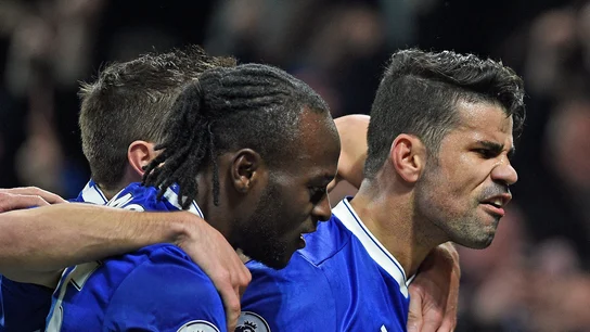 Diego Costa celebrando su gol Diego Costa celebrando su gol