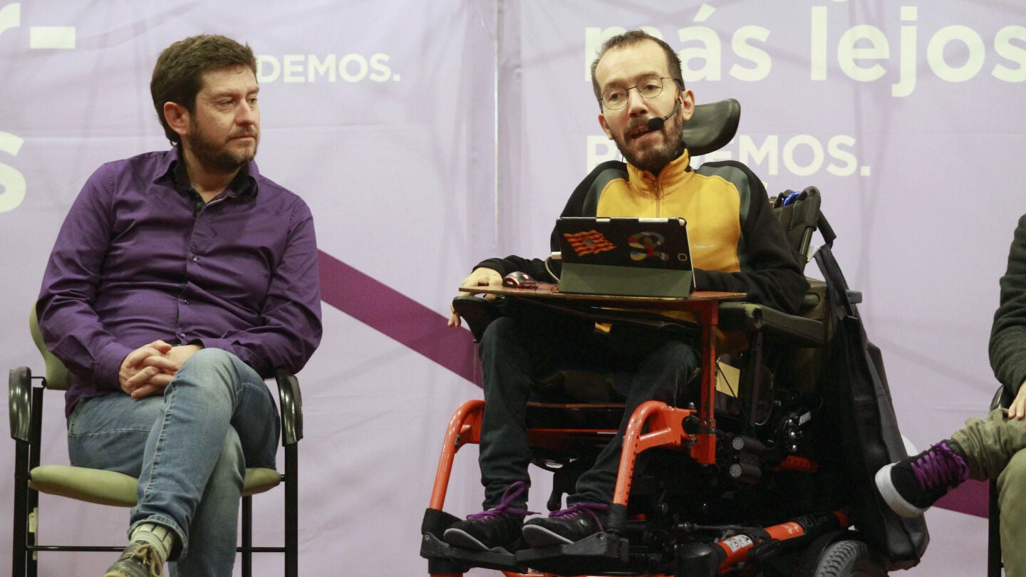 El secretario de Organizaci&oacute;n Estatal de Podemos, Pablo Echenique
