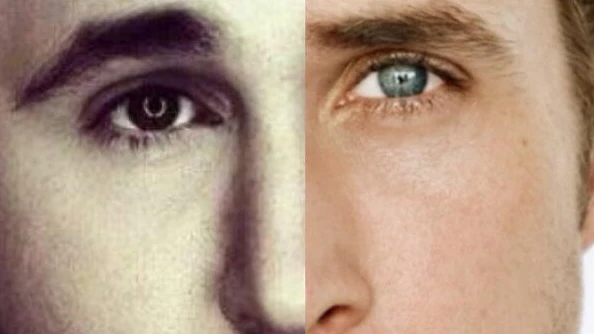 Detalle del fotomontaje 'Kiko Ryan Rivera Gosling'
