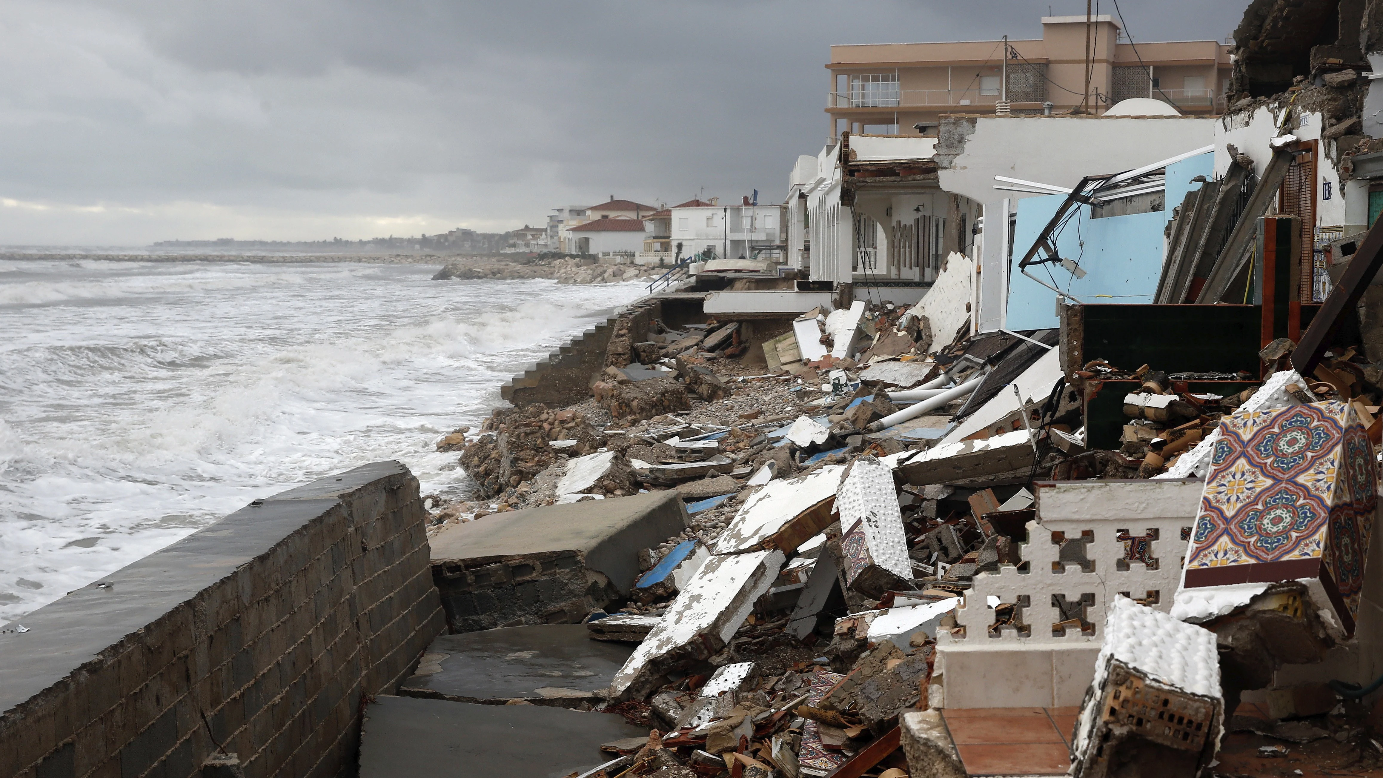 Consecuencias del temporal en Dénia