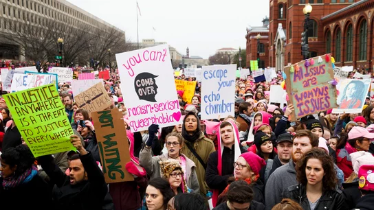 Marcha multitudinaria de mujeres anti Donald Trump Marcha multitudinaria de mujeres anti Donald Trump