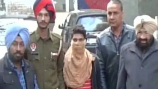 Imagen del menor en el momento de su detención Imagen del menor en el momento de su detención