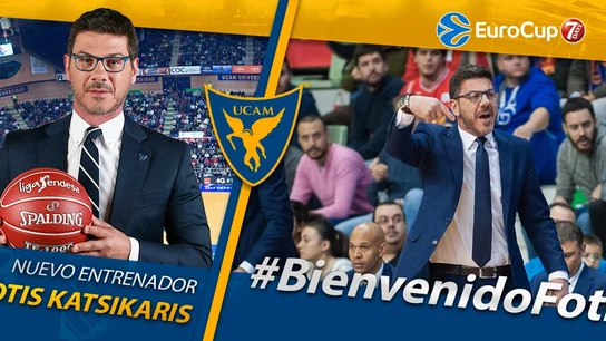 Katsikaris, nuevo entrenador del UCAM Murcia Katsikaris, nuevo entrenador del UCAM Murcia