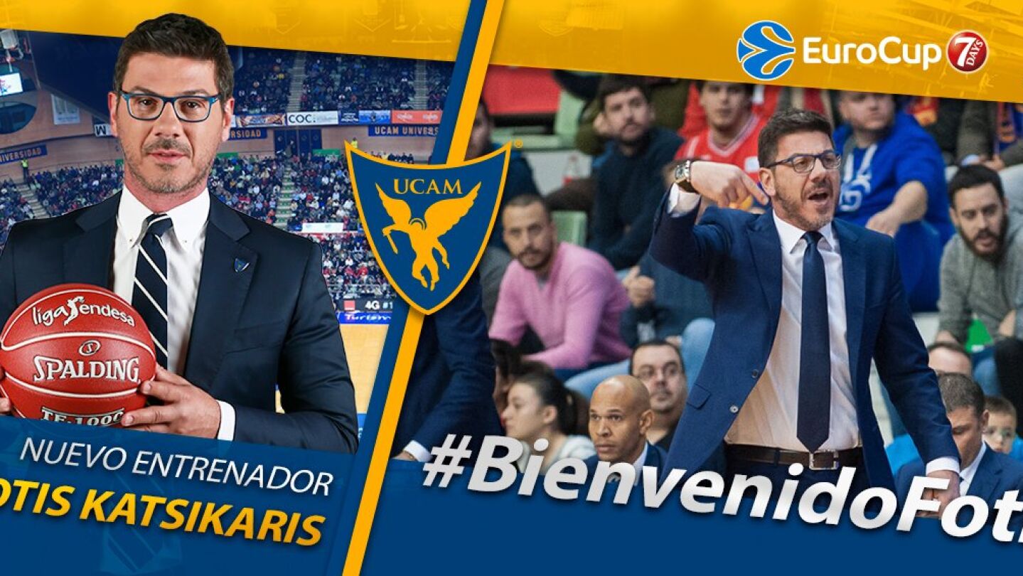 Katsikaris, nuevo entrenador del UCAM Murcia