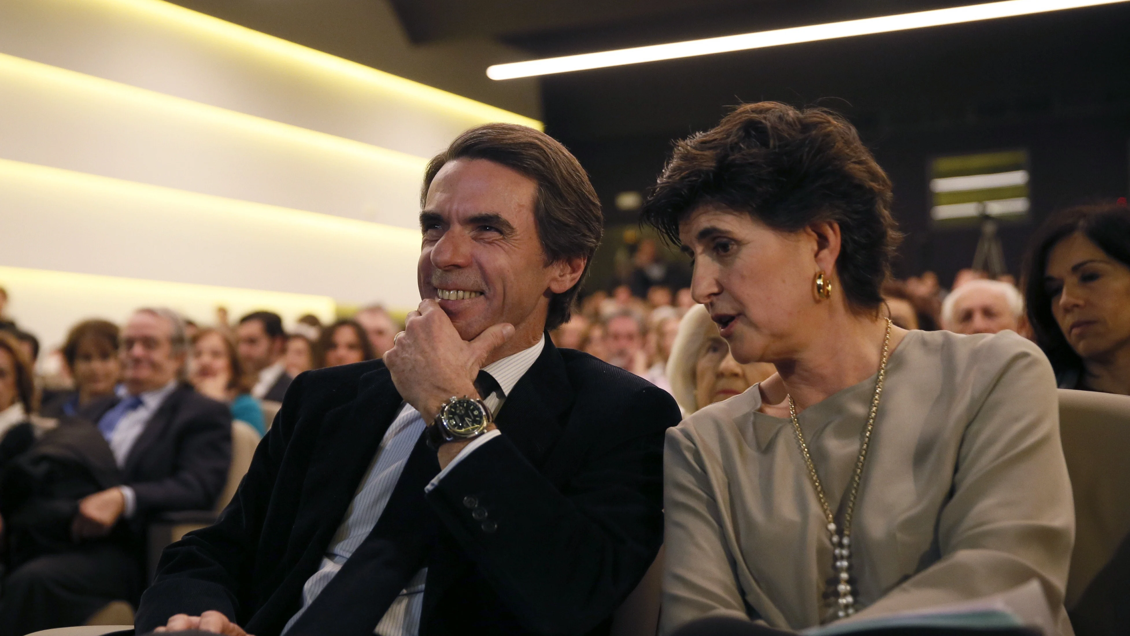 El expresidente del Gobierno, José María Aznar