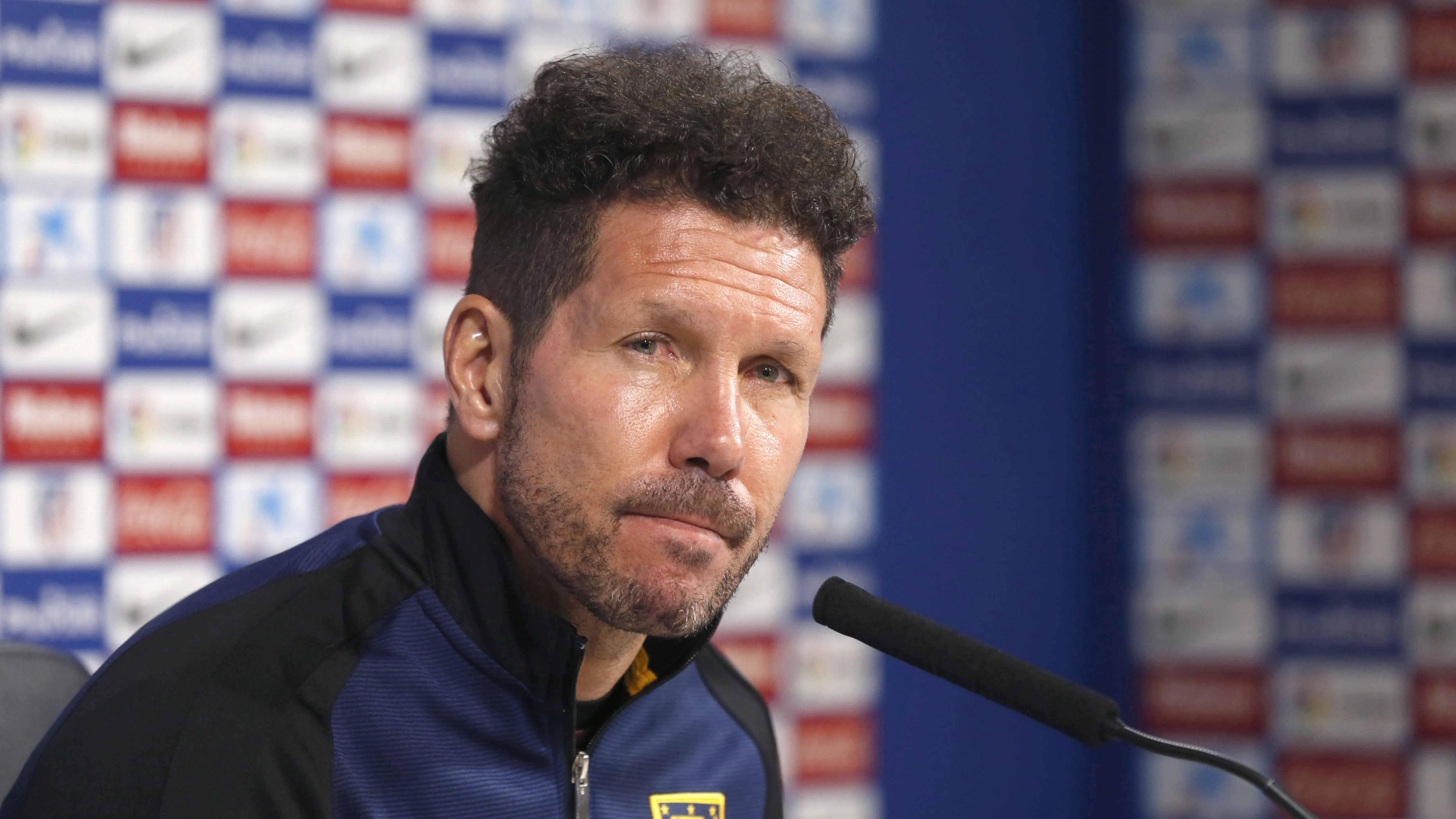 Simeone, en rueda de prensa