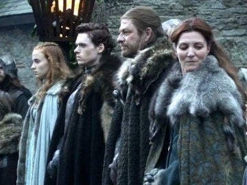 La familia Stark en la primera temporada de 'Juego de Tronos' La familia Stark en la primera temporada de 'Juego de Tronos'