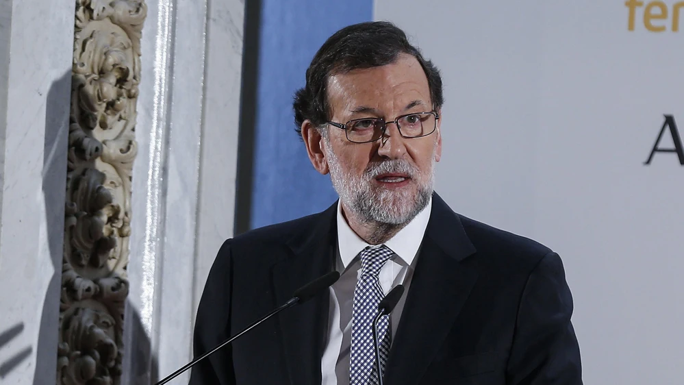 Mariano Rajoy contestando a los periodistas Mariano Rajoy contestando a los periodistas