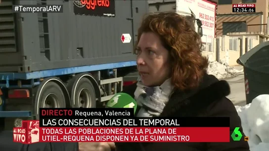 Frame 13.064273 de: Cristina, vecina afectada por el temporal: "Gracias a unos vecinos pudimos tener calor y comer caliente" Frame 13.064273 de: Cristina, vecina afectada por el temporal: "Gracias a unos vecinos pudimos tener calor y comer caliente"