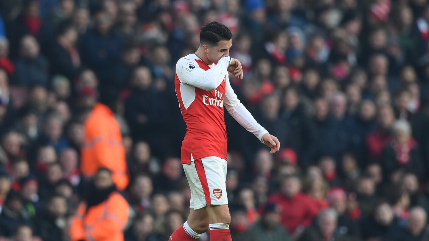 Granit Xhaka, jugador del Arsenal 