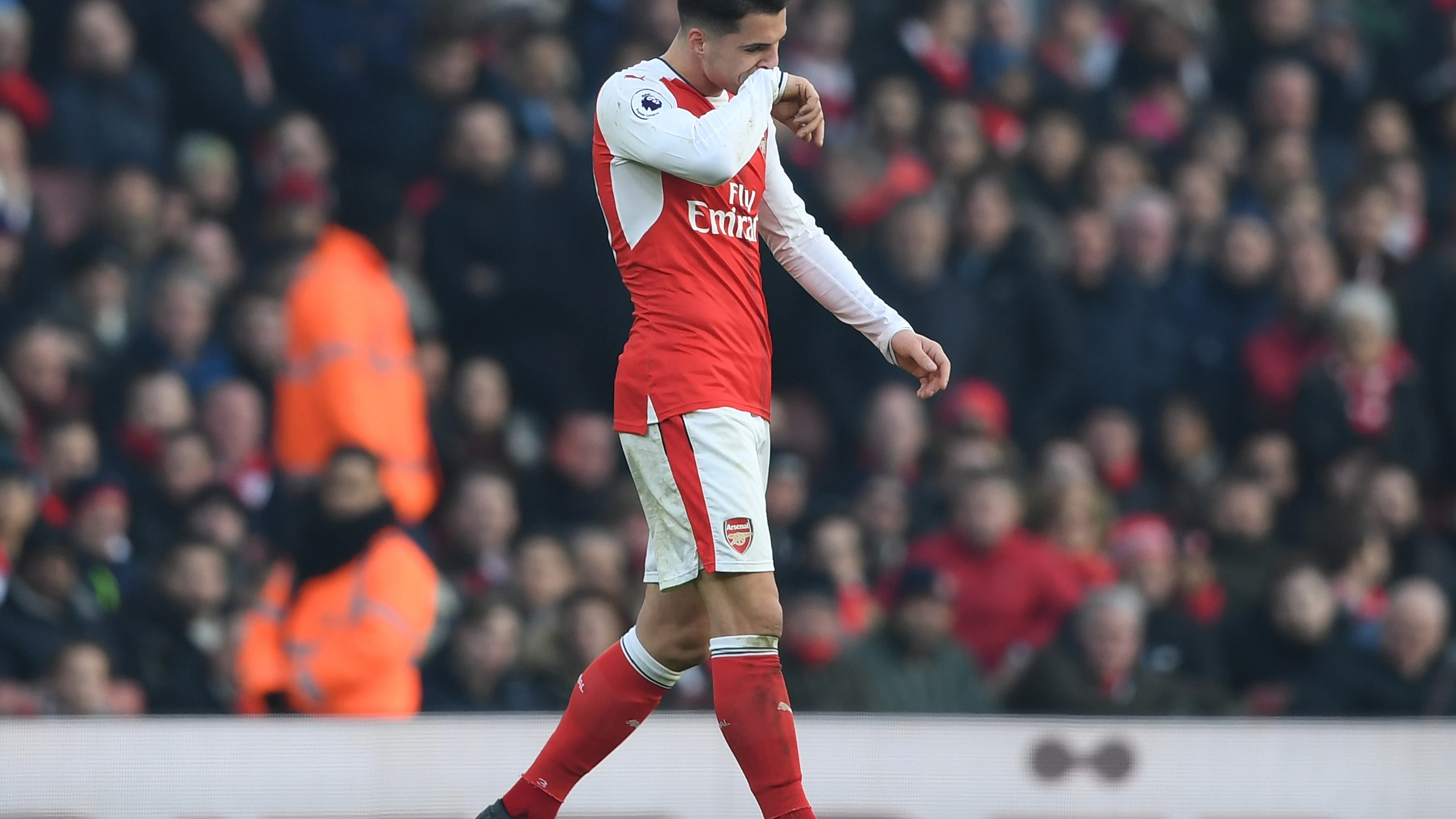 Granit Xhaka, jugador del Arsenal 