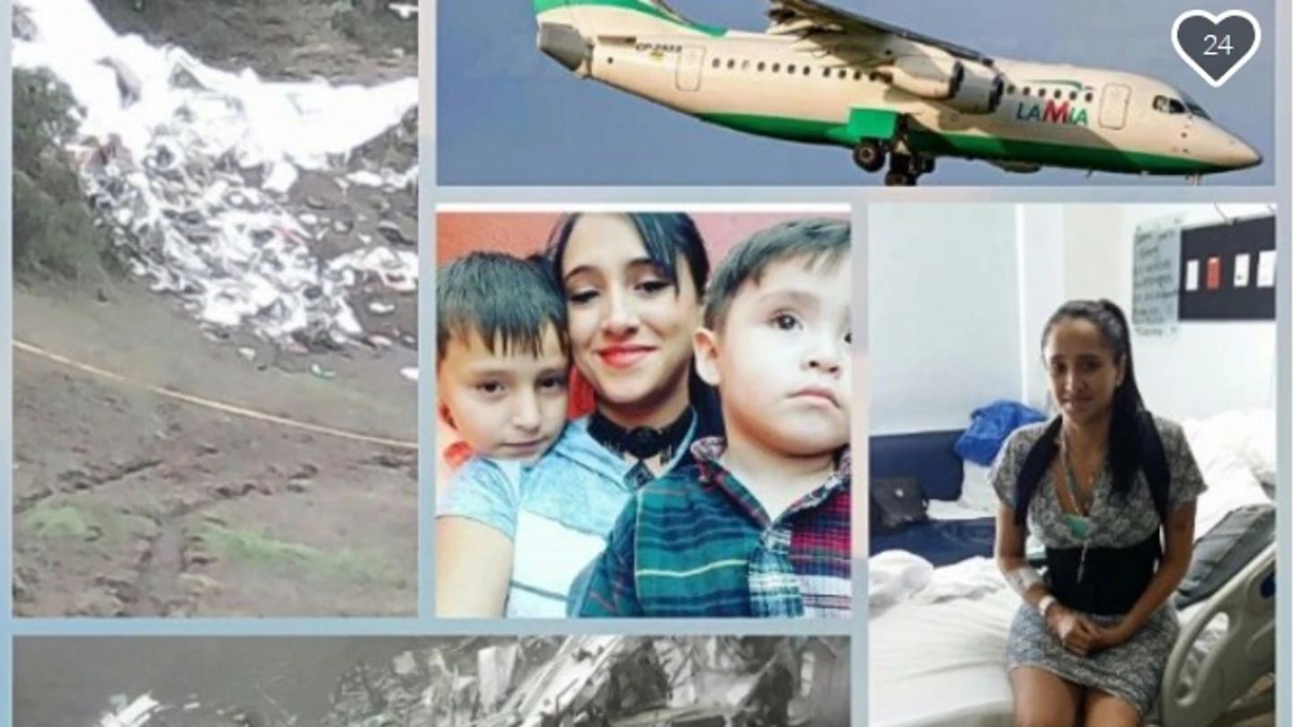 Ximena Suárez, la azafata que sobrevivió a la tragedia aérea del Chapecoense Ximena Suárez, la azafata que sobrevivió a la tragedia aérea del Chapecoense