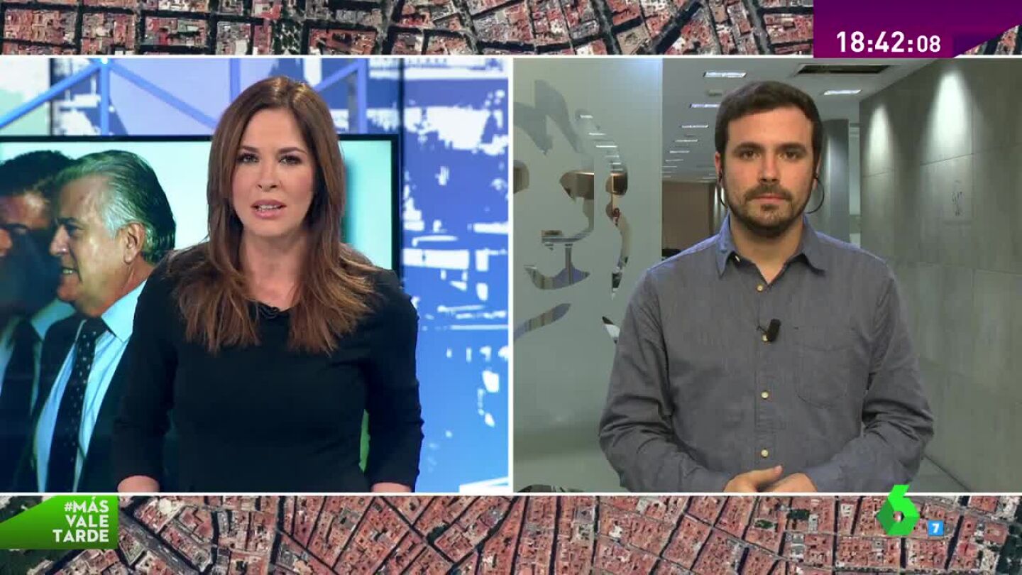 Alberto Garz&oacute;n, coordinador federal de Izquierda Unida