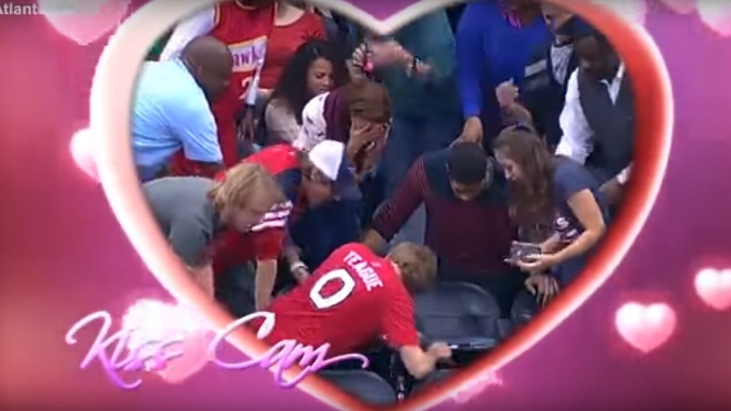 Petici&oacute;n de matrimonio en la NBA