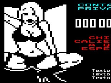 Fragmento de una imagen del teletexto Fragmento de una imagen del teletexto