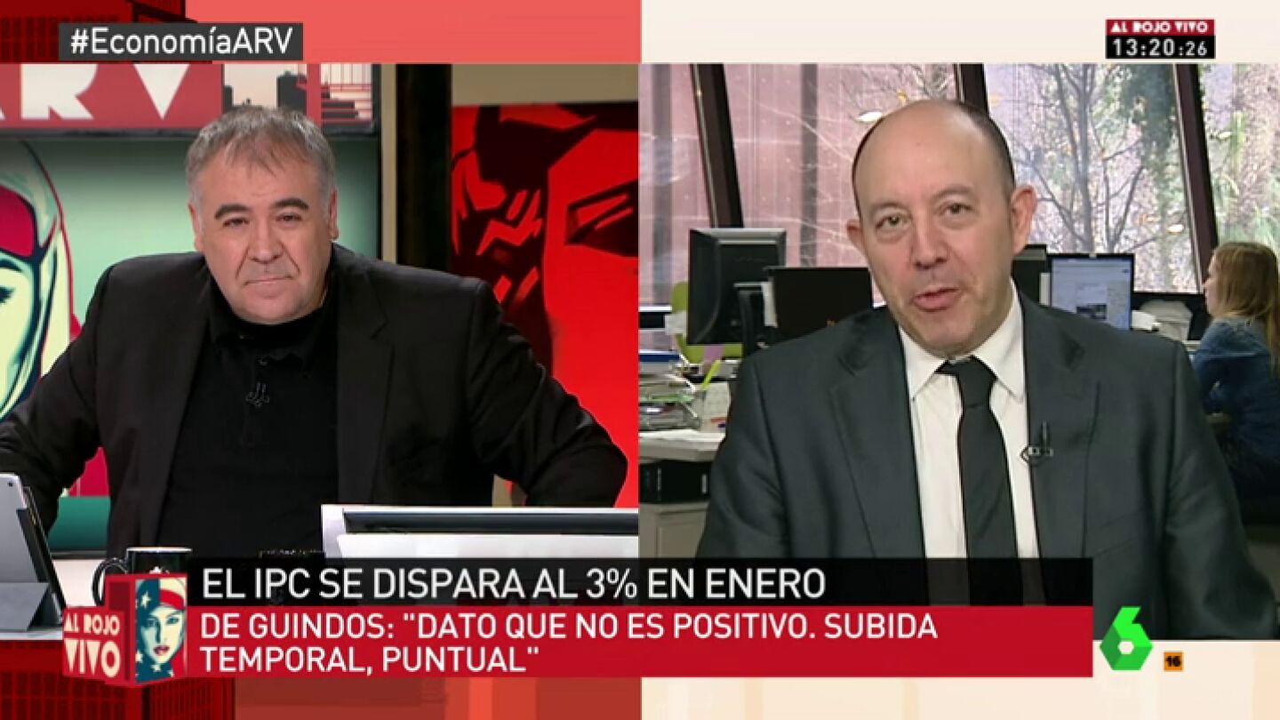 Frame 4.75451 de: Bernardos, sobre el anuncio de De Guindos:"&iquest;Entre 2011 y 2016 la gente ha ganado poder adquisitivo? Hay que tener jeta"