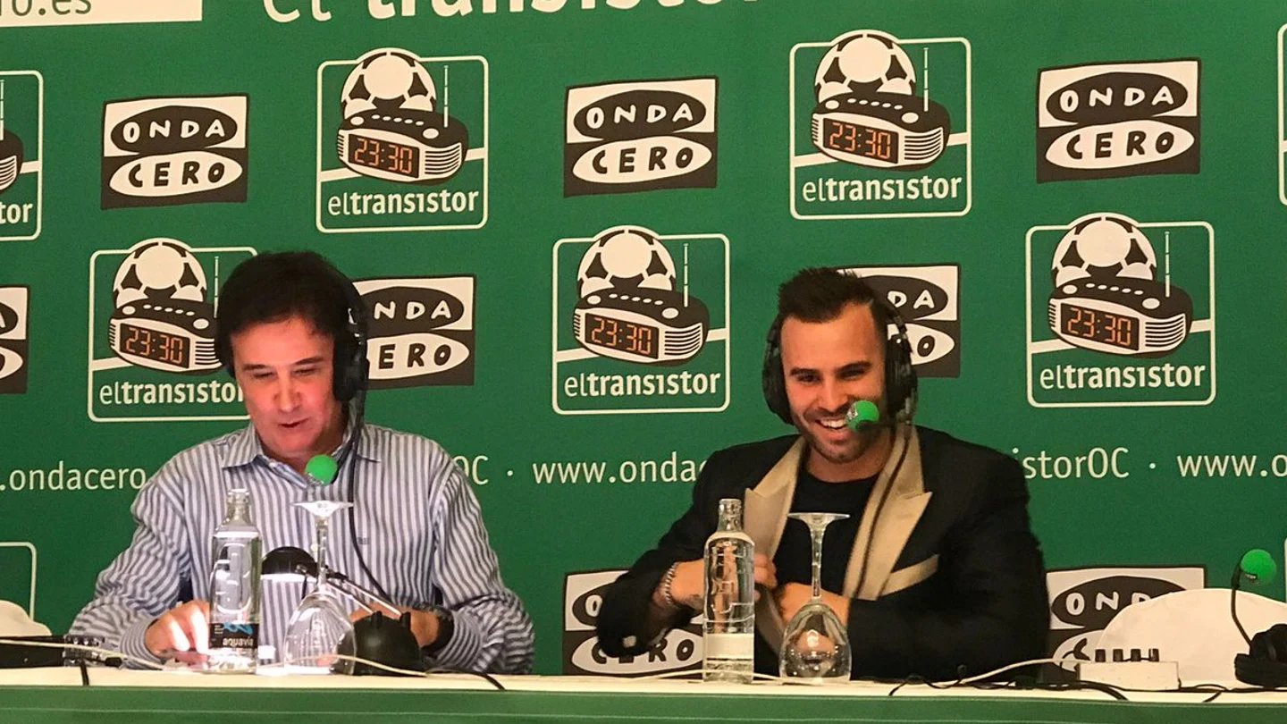 Jesé en El Transistor con José Ramón de la Morena Jesé en El Transistor con José Ramón de la Morena