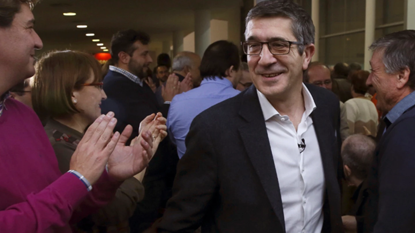 Patxi López en una imagen de archivo Patxi López en una imagen de archivo